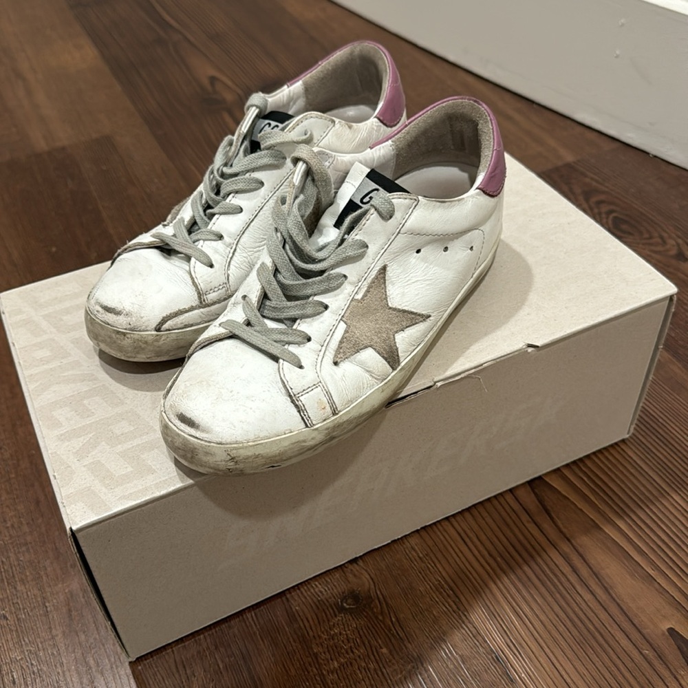 Golden Goose Super-Star Low Top Sneakers